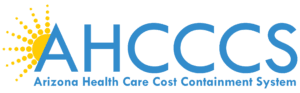 AHCCCS (Arizona Health Care Cost Containment System) Logo.