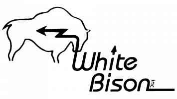 White bison logo no bckgrnd